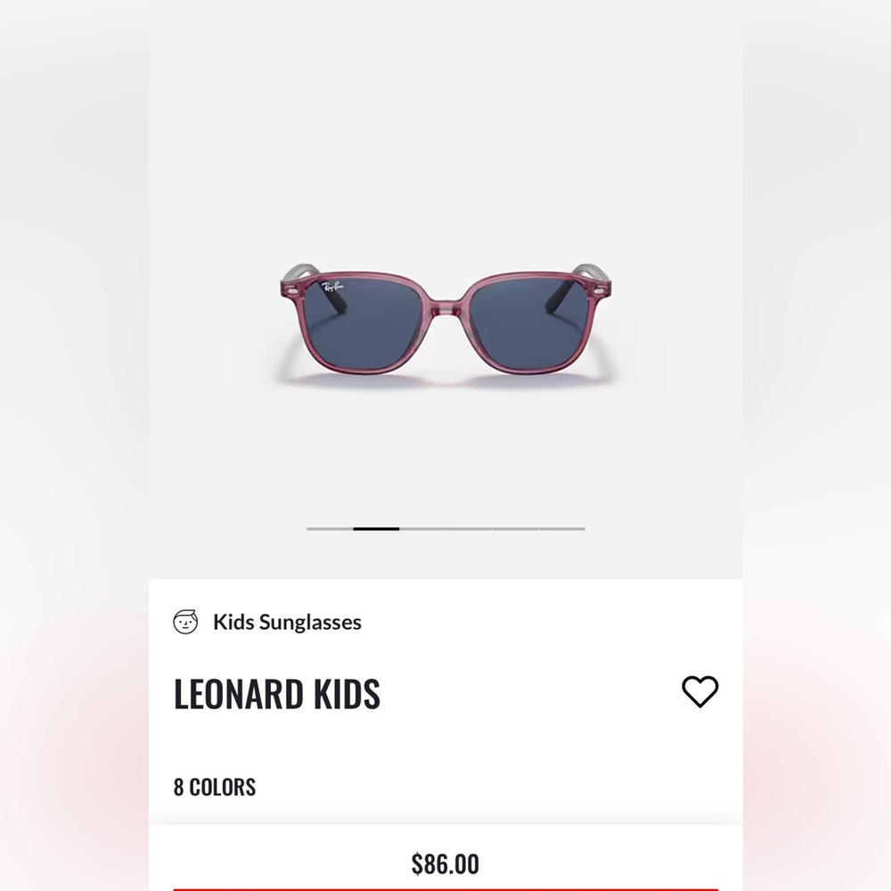 Ray-Ban Kids Leonard Sunglasses